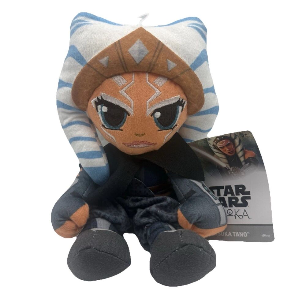 Mattel STAR WARS Plush AHSOKA TANO 9 Inch New with Tag